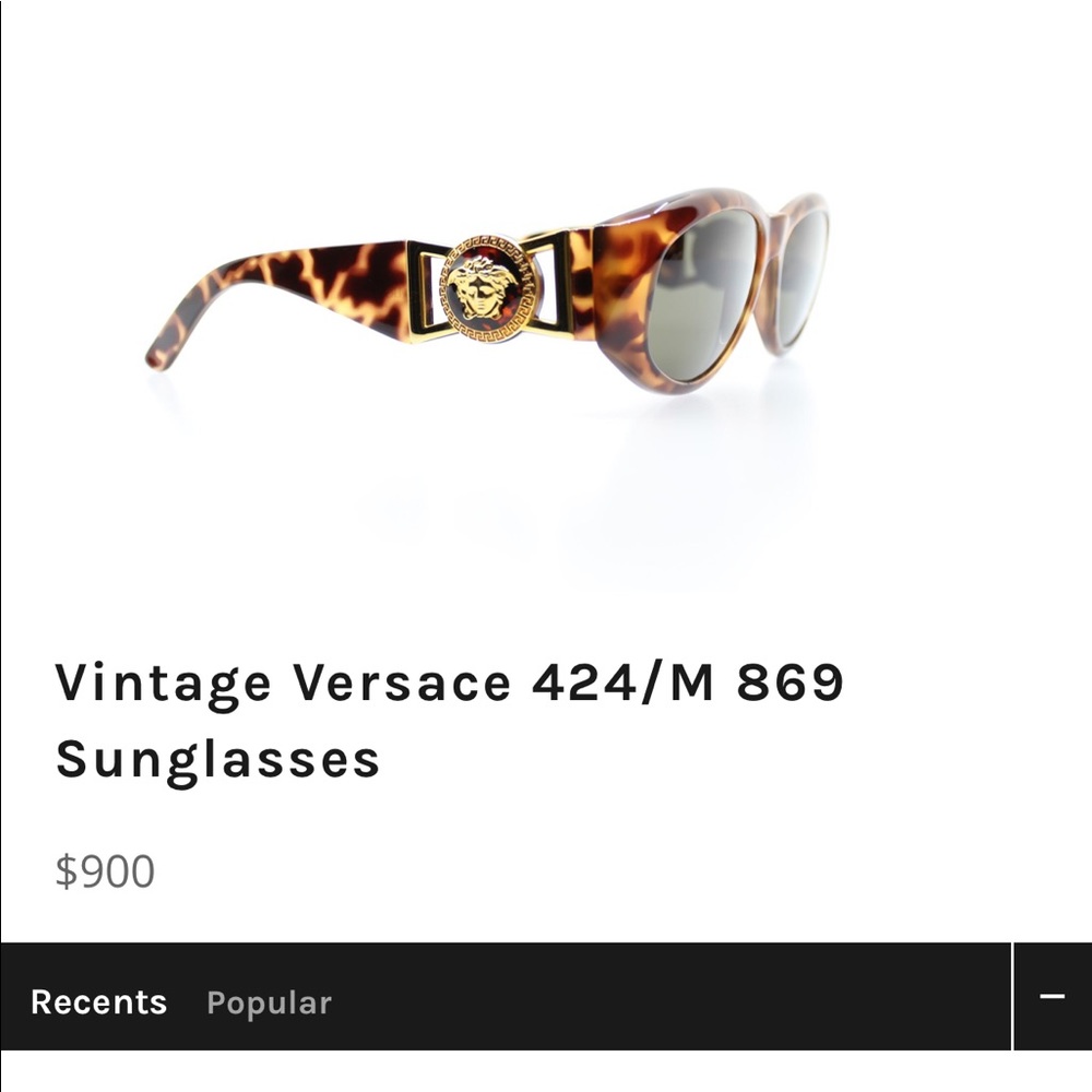 Vintage Versace glasses